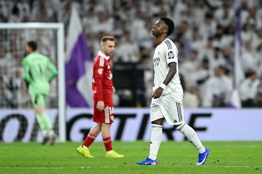 Vinícius, contra el Sevilla