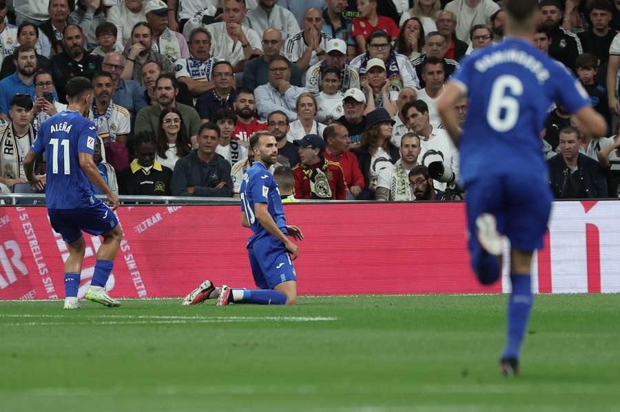 Borja Mayoral abriu o placar para o Getafe