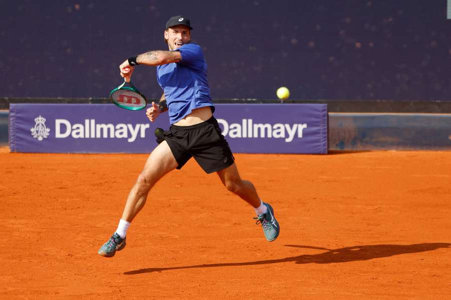 Molčan počas duelu proti Sheltonovi.