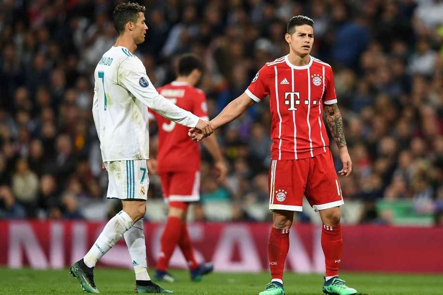 James Rodríguez und Cristiano Ronaldo treffen zum Gruppenabschluss aufeinander.