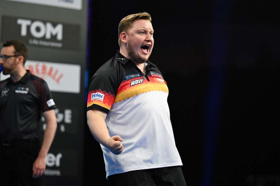 Martin Schindler ist die deutsche Darts-Hoffnung bei der EM in Dortmund.