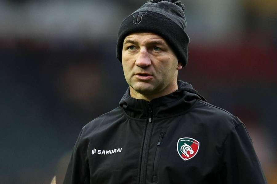 Steve Borthwick, pictured ahead of Leicester's match against London Irish.