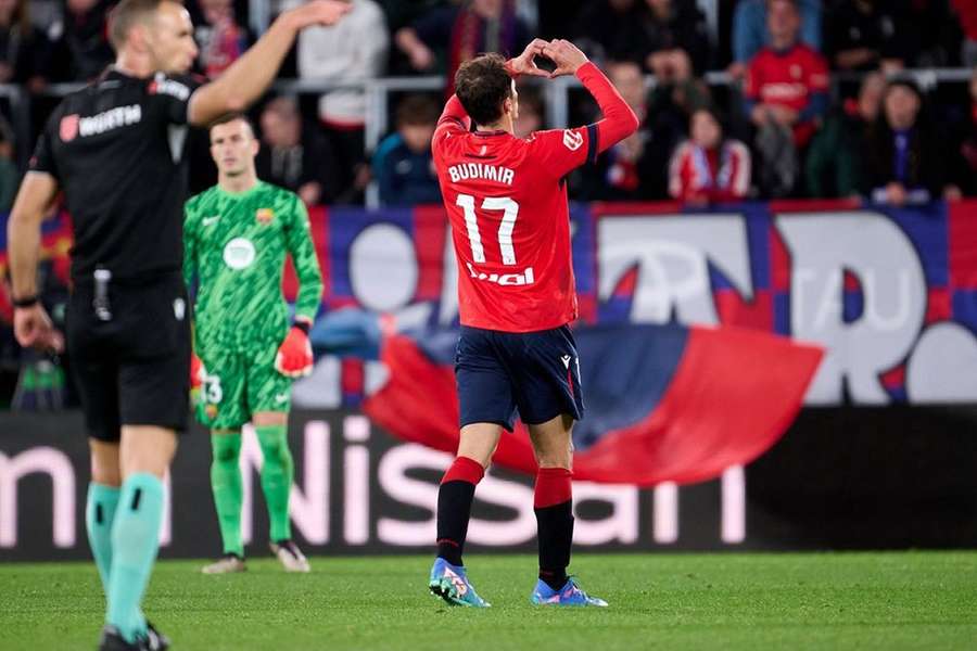 Budimir encourages Osasuna fans to dream as they sit fourth on table