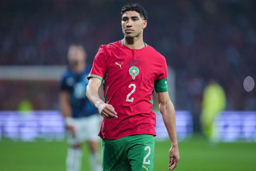 Achraf Hakimi was born in Spain but will play for Morocco at the World Cup