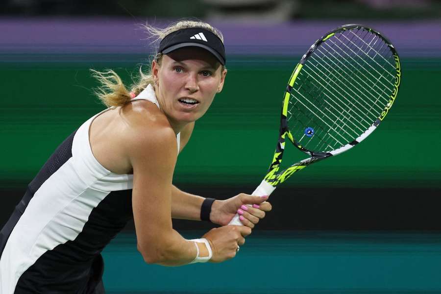 Caroline Wozniacki møder sin tyske veninde for første gang i lang tid.