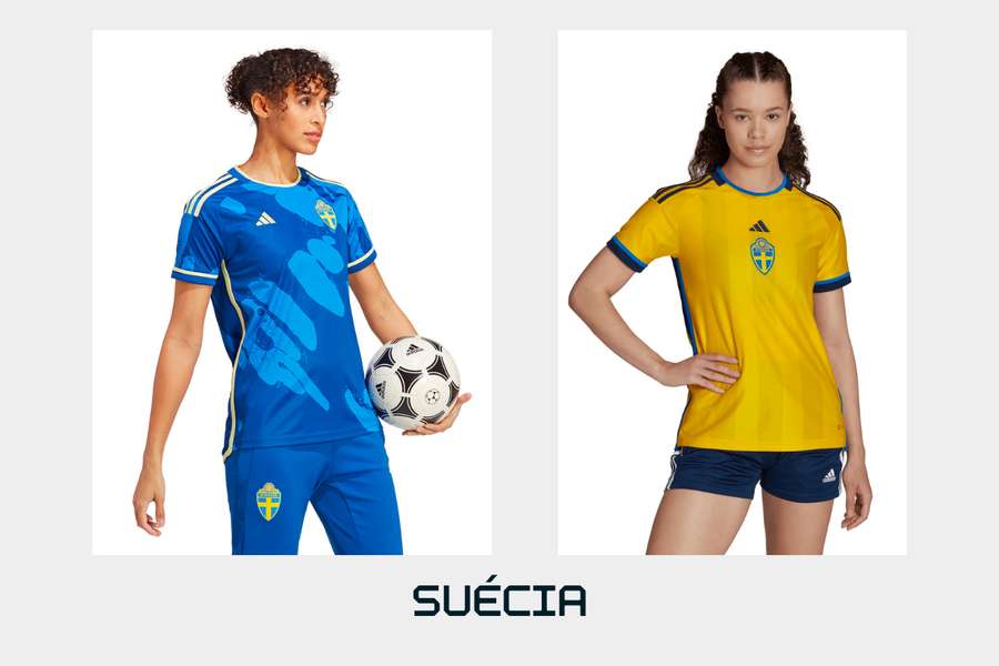 As suecas ganharam camisolas novas da Adidas