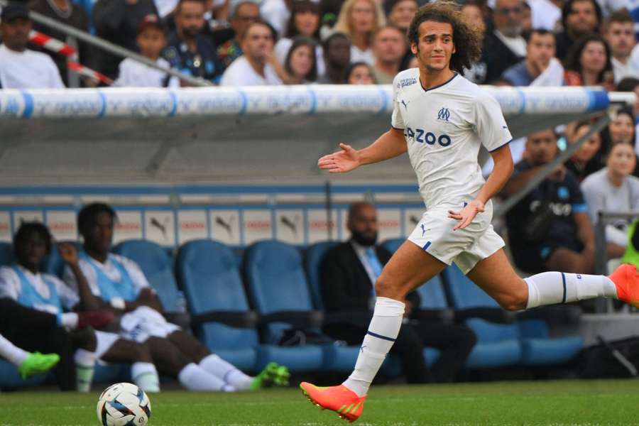 Matteo Guendouzi scored both goals in Marseille's 1-1 draw with Renners