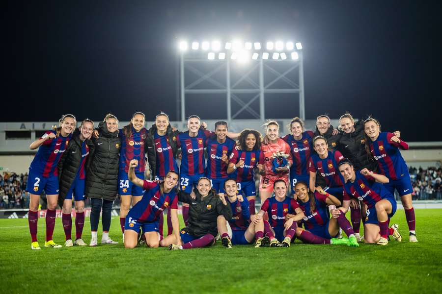El Barcelona ganó en Valdebebas por 0-3.