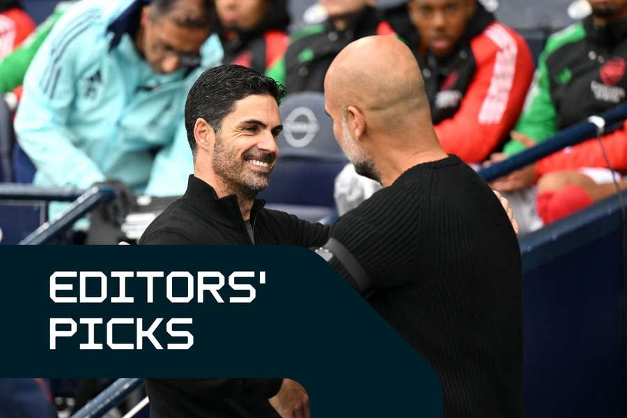 Arteta and Guardiola meet again this weekend