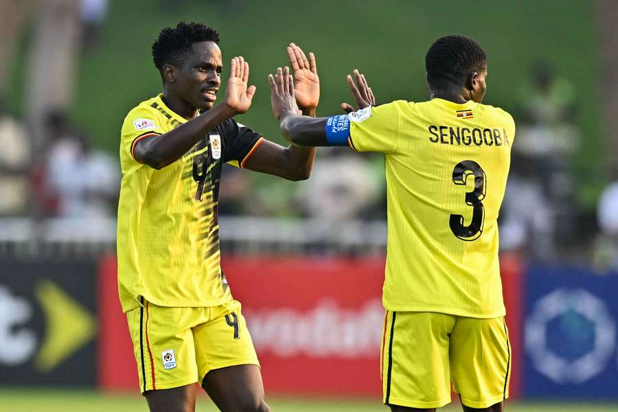 James Bogere, left, will be part of the Uganda squad James Bogere, left, will be part of the Uganda squad