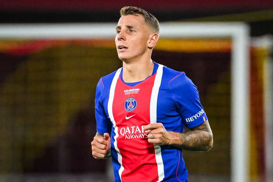Lucas Digne avec le PSG en ce début de saison. Lucas Digne avec le PSG en ce début de saison.
