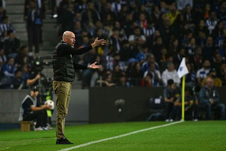 Erik ten Hag, treinador do Manchester United