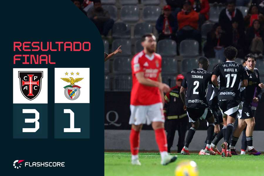 Casa Pia conseguiu dar a volta ao Benfica