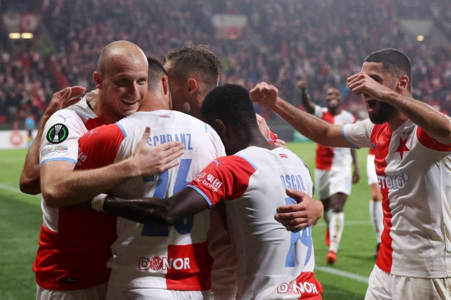 Slavia Prague were one of the teams to get three points on matchday two