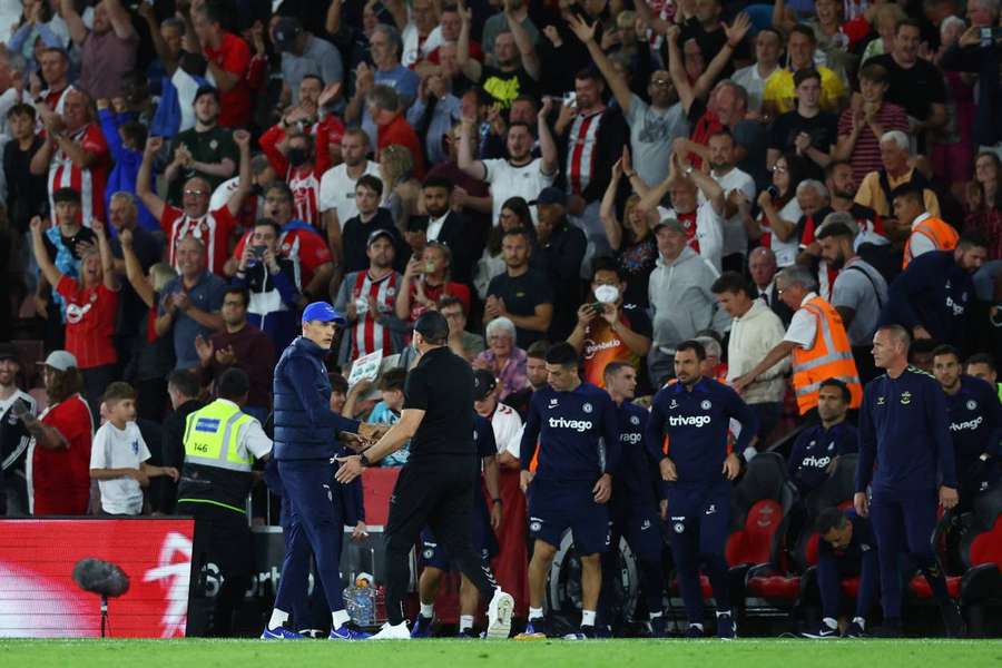 Not tough enough, says Tuchel, after Chelsea loss at Southampton