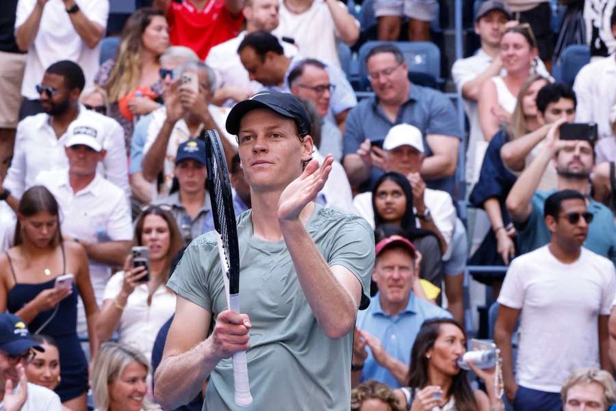 Sinner is een van de favorieten om de US Open te winnen.