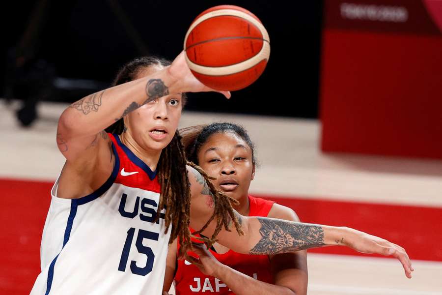 Brittney Griner in action for the USA