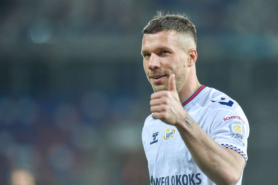 Lukas Podolski prolongou recentemente o seu contrato até 2025