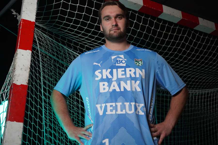 Udlands-tilbud væltede ind til Skjern-keeper: Afviste dem alle og forlængede kontrakt