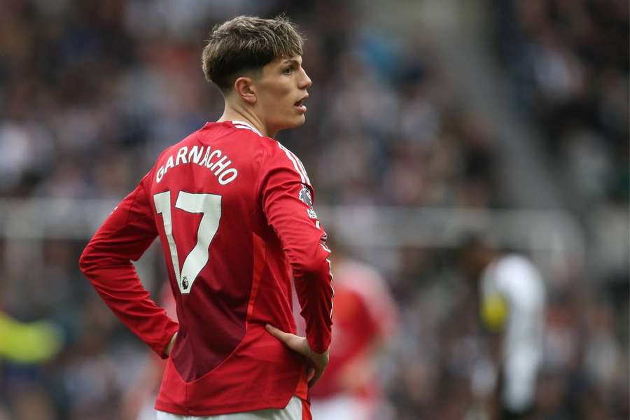 Garnacho, jugador del Manchester United