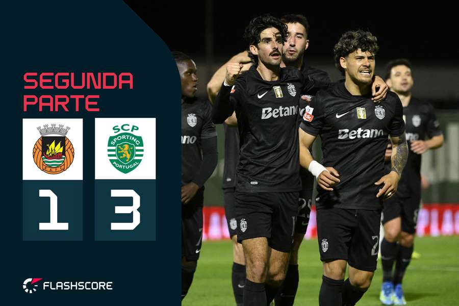 Trincão fez um golaço na segunda parte
