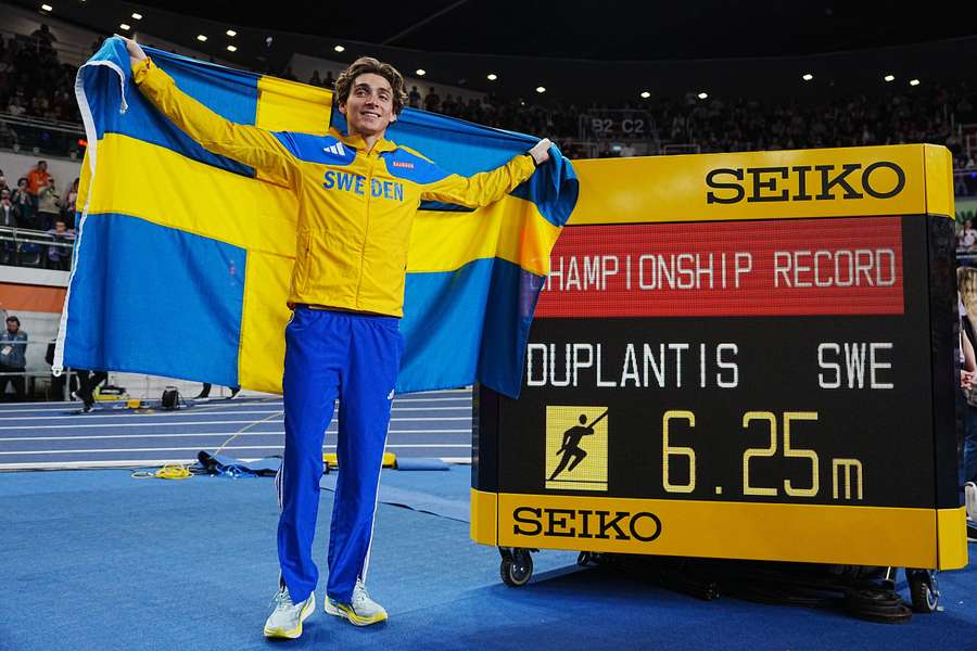 In Torun sprang Duplantis 2020 erstmals eine Weltrekordhöhe