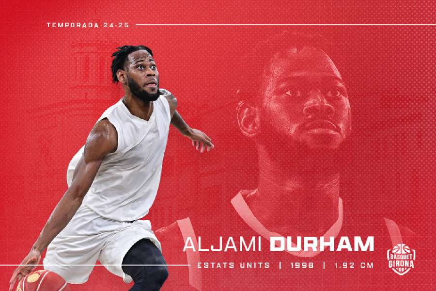 Aljami Durham, nuevo jugador del Girona
