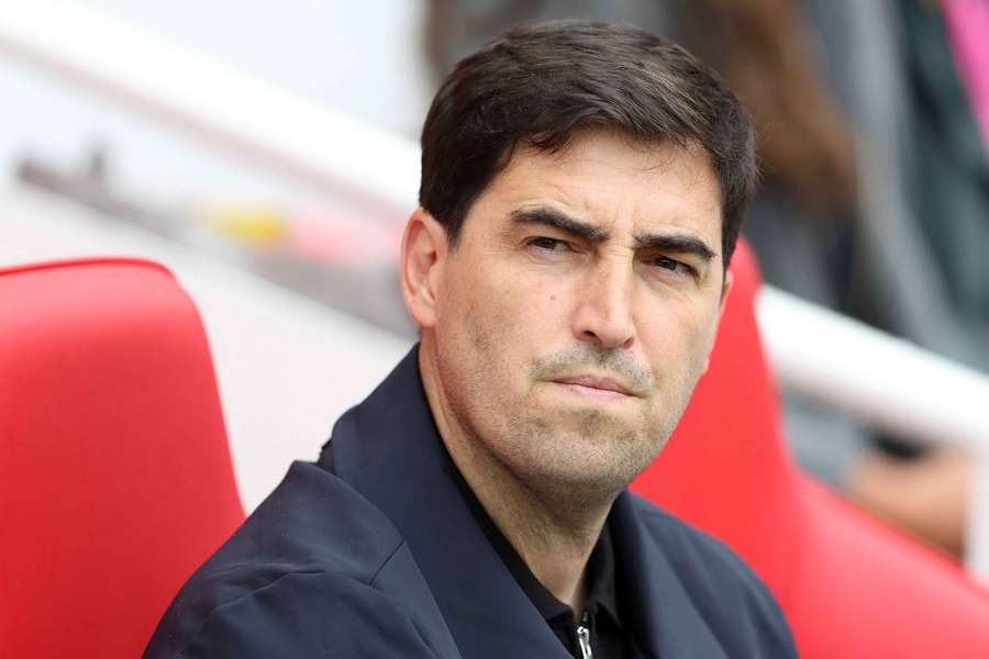 El entrenador del Liverpool, Andoni Iraola