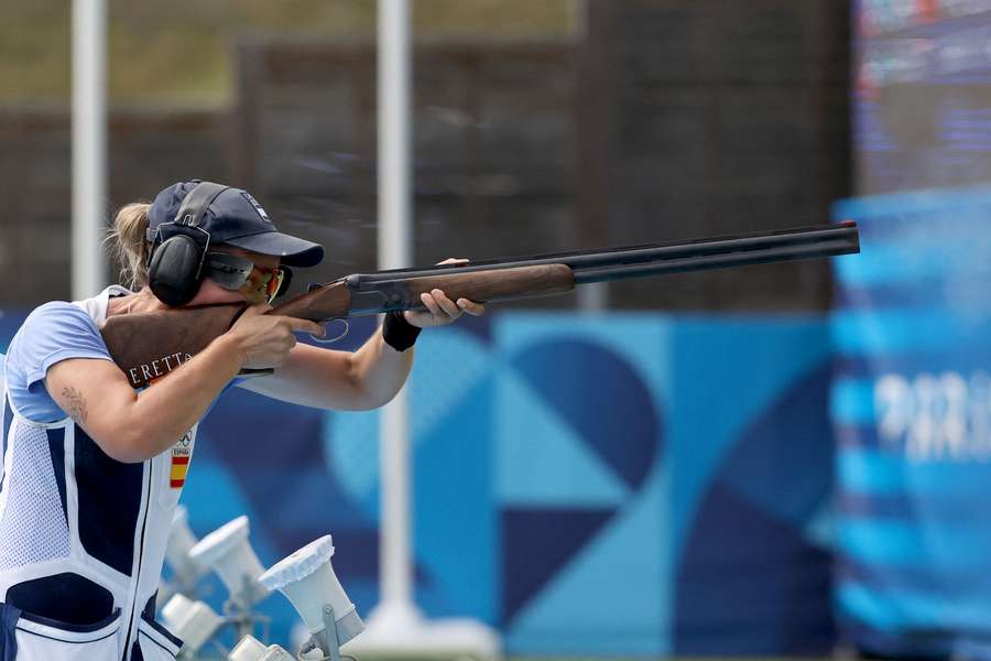 Fátima Gálvez, en la final.