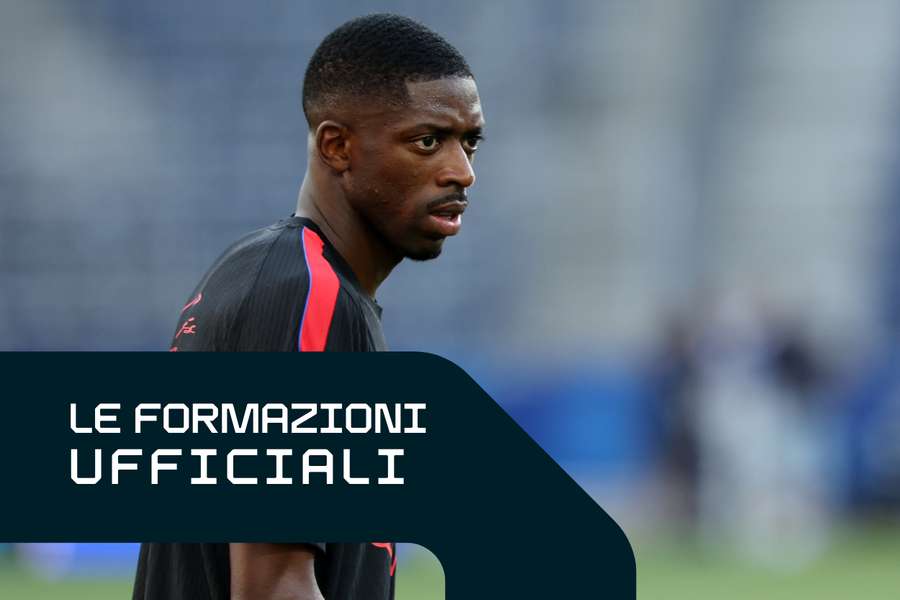 Ousmane Dembélé non gioca