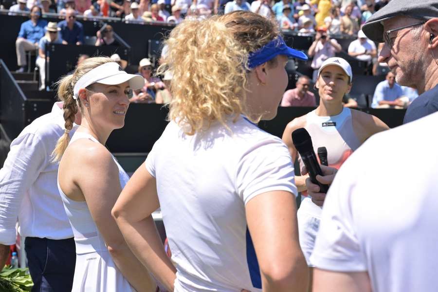 Angelique Kerber war zuletzt beim WTA-Turnier in Bad Homburg im Einsatz.