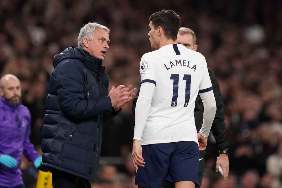 Lamela trabajó con Mourinho en el Tottenham