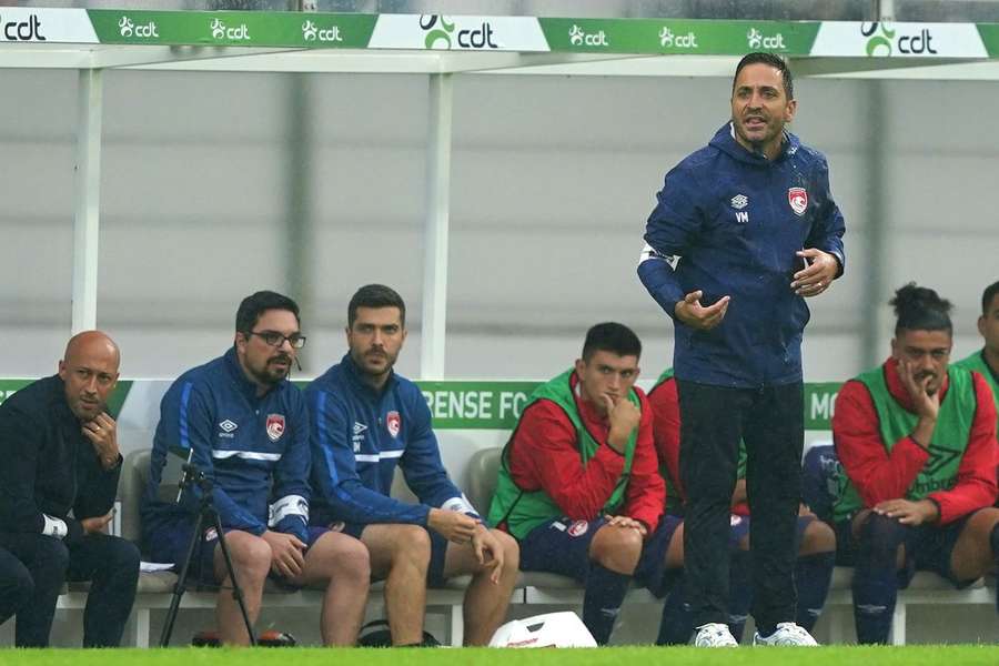 Vasco Matos, treinador do Santa Clara