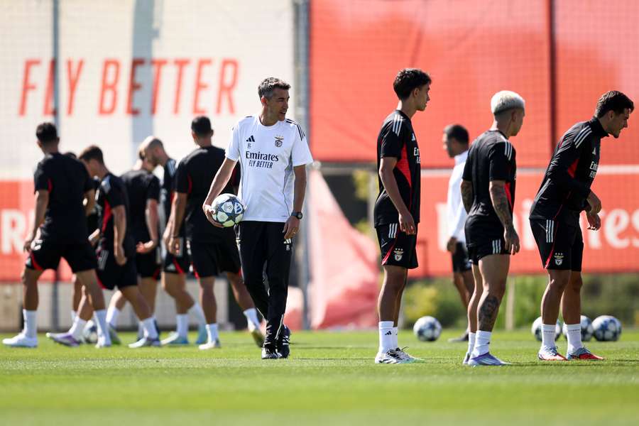 Bruno Lage saiu do Benfica