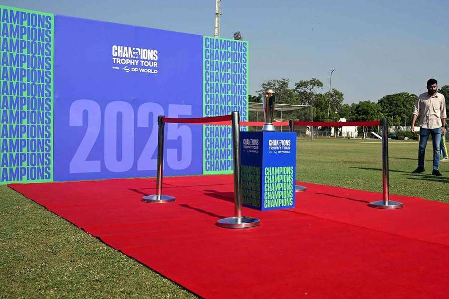 The Champions Trophy trophy