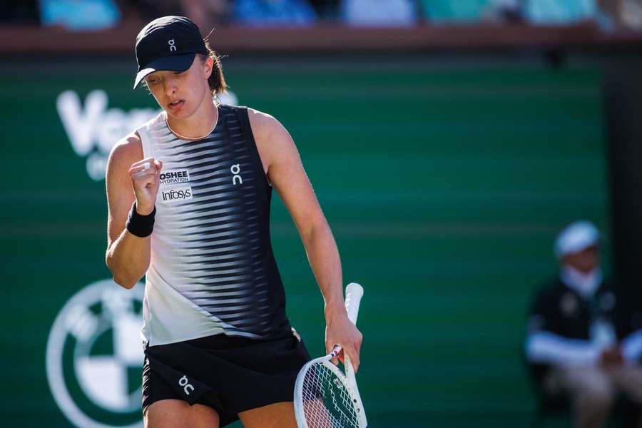 Iga Świątek: w drugim secie moje reakcje były dość powolne