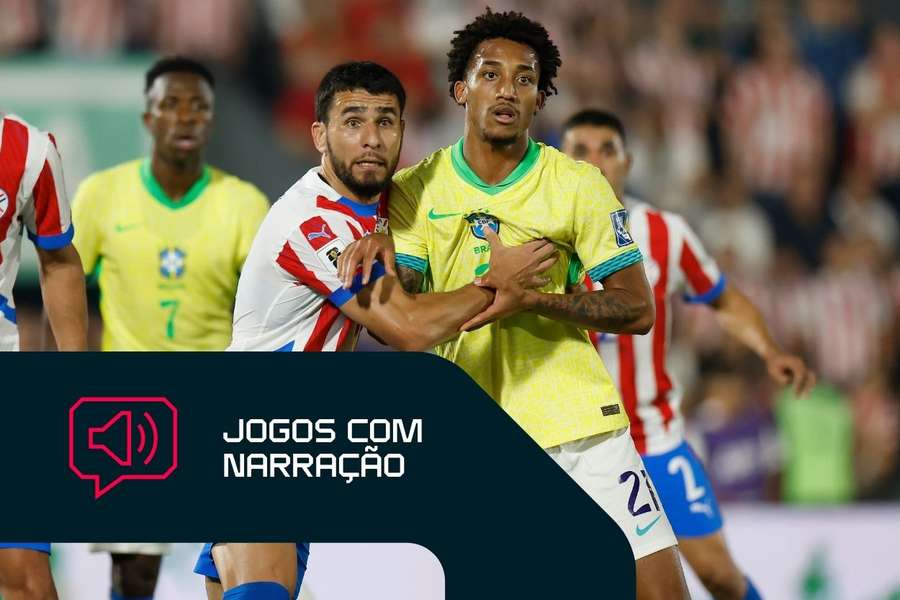 Brasil e Paraguai se enfrentam na terça-feira (10) e o Flashscore transmitirá em áudio