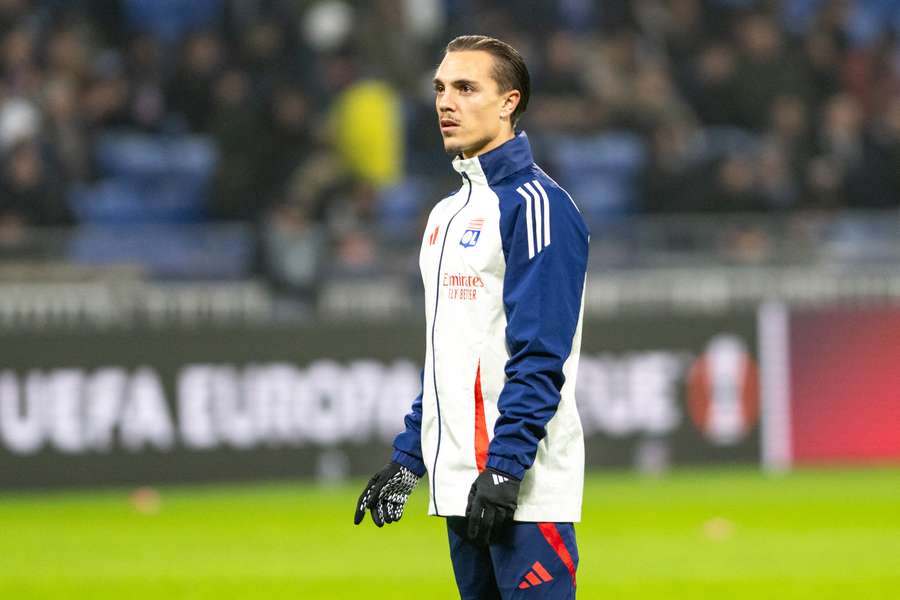 Caqueret en Ligue Europa le mois dernier.