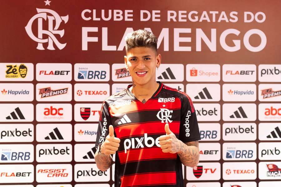 Jorge Carrascal, do Flamengo Jorge Carrascal, do Flamengo