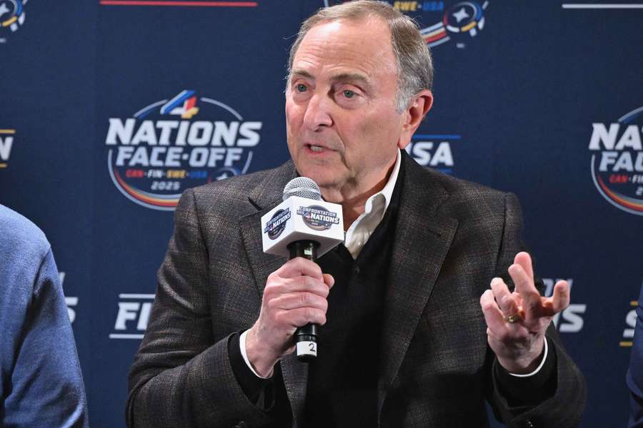 NHL commissioner Gary Bettman.