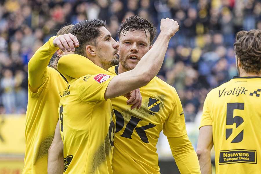 NAC Breda viert de 1-0