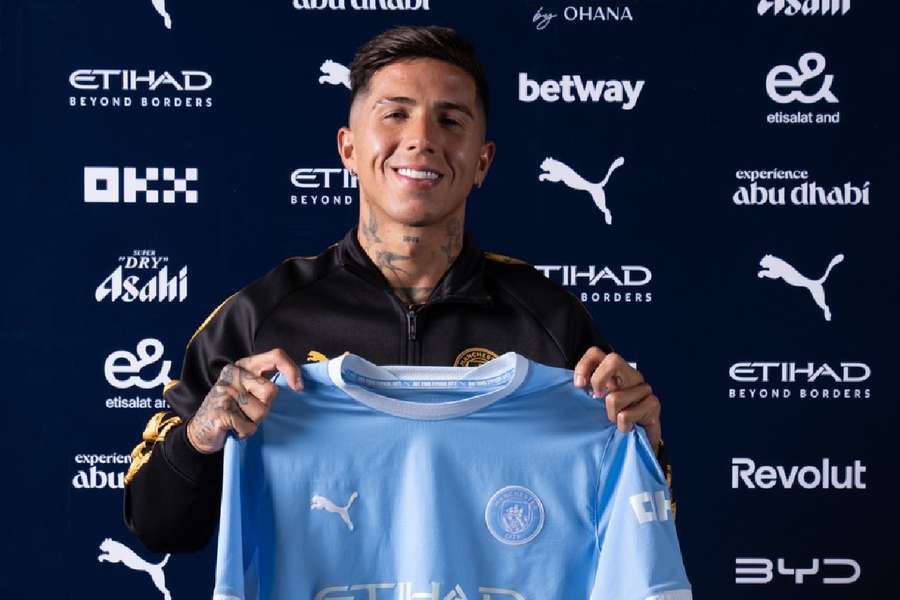 Enzo Fernandez moved to Man City late on Deadline Day for huge money