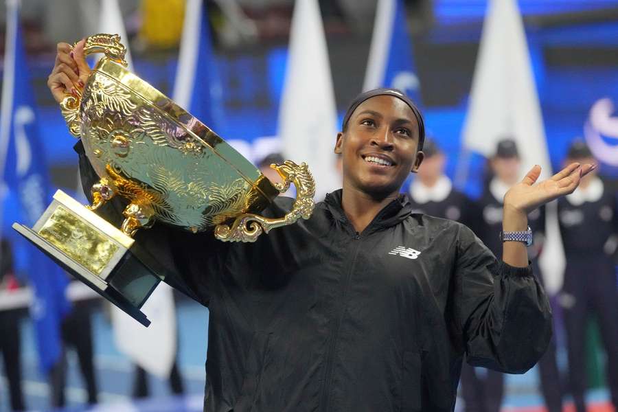 Coco Gauff zdobyła okazałe trofeum w Pekinie i przesunie się na czwarte miejsce w rankingu WTA