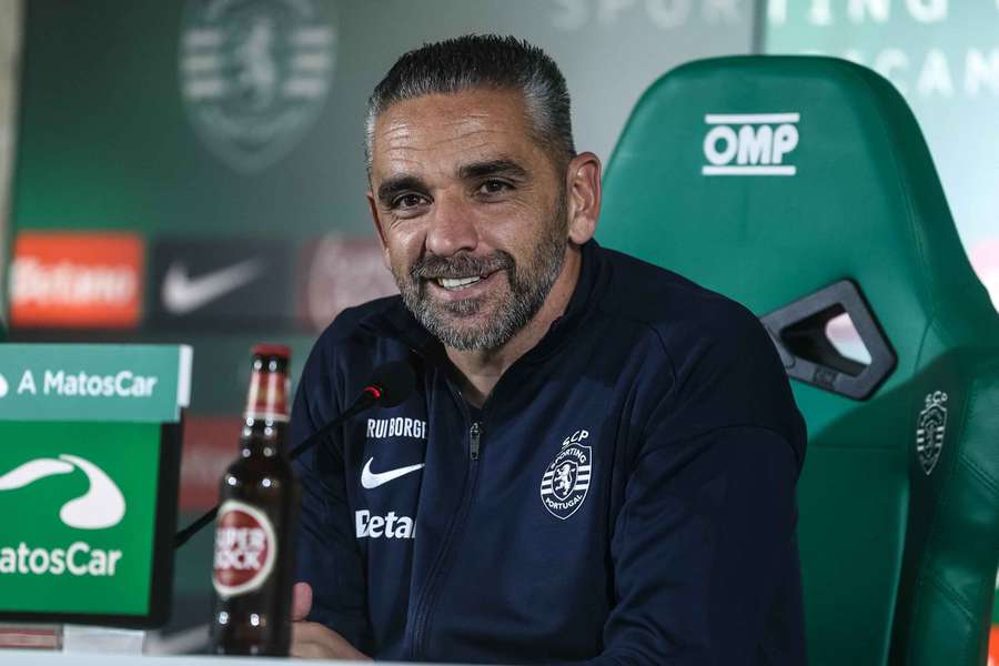 Rui Borges, treinador do Sporting 