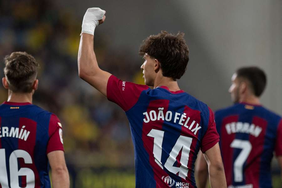 Med sin scoring lørdag rundede João Félix 10 mål i denne sæson, hvor portugiseren er udlejet til FC Barcelona.