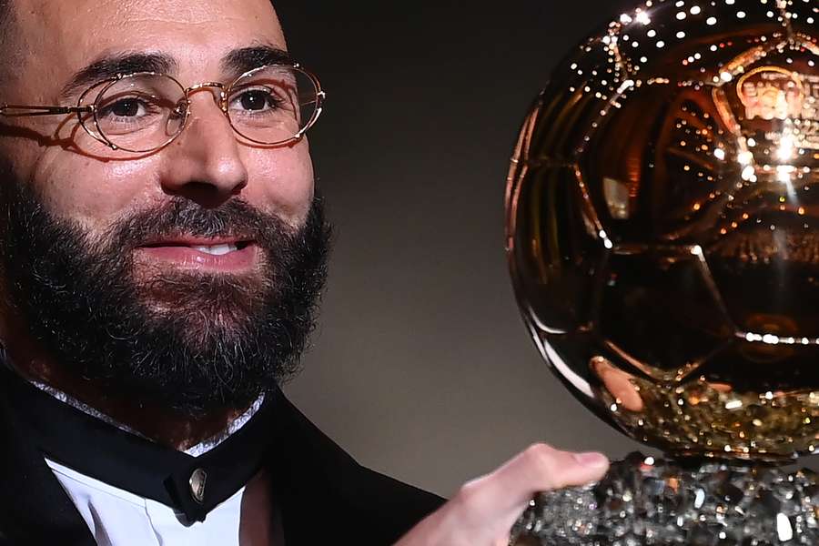 Karim Benzema se lleva el premio Balón de Oro 2022 al mejor jugador del mundo