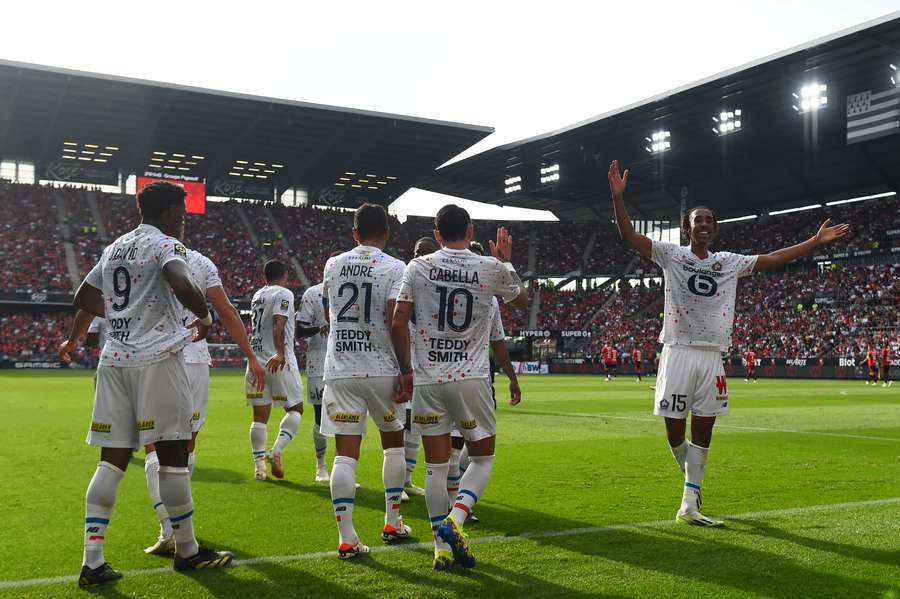 Lille est passé à côté de la victoire contre Rennes. 