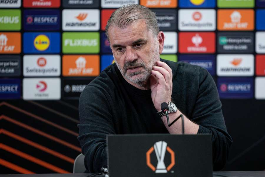 Tottenham boss Ange Postecoglou