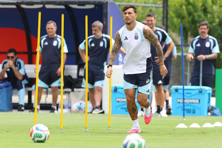Paredes in training Paredes in training