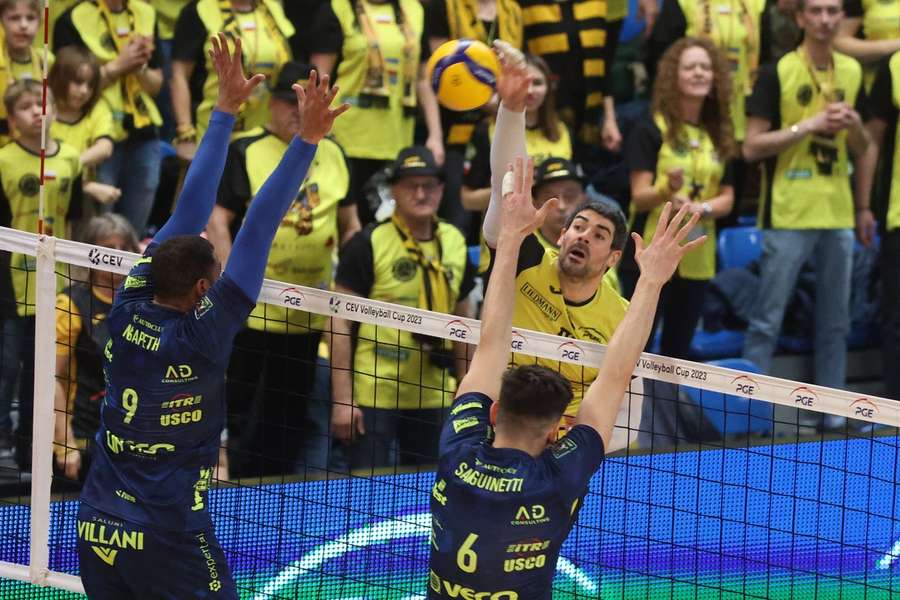 Skra Bełchatów odpadła w półfinale Pucharu CEV